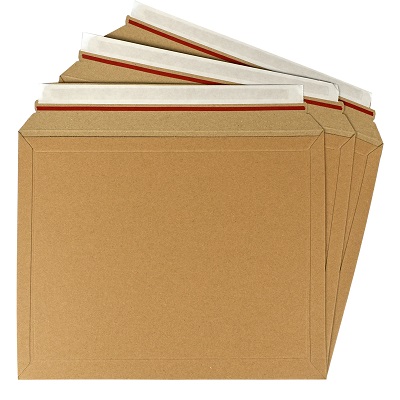 25 x Rigid Cardboard Capacity Envelopes Mailers 235x180mm (A1)